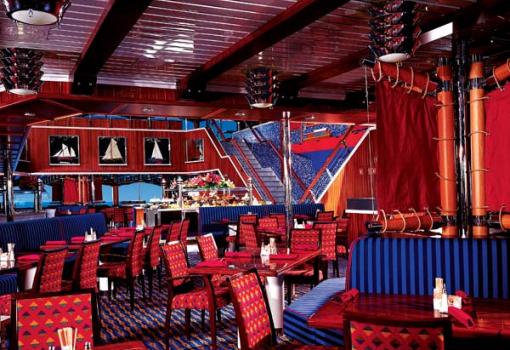 El Buffet del Barco, el Red Sail Restaurant